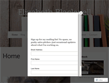 Tablet Screenshot of elizabethblackwellbooks.com